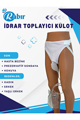 Külotlu İdrar Toplayıcı Kadın Modeli Hasta Bezine Son ürün fotoğrafı