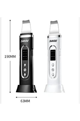 Profesyonel Skin Scrubber - Yüz Temizleyici - Cilt Bakım - Akne - Siyah Nokta -ultrasonik Spatula ürün fotoğrafı