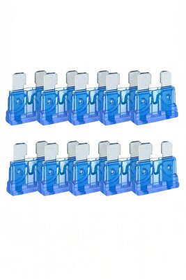 10 ADET Bıçaklı Oto Sigortası 15 Amper – Araç, Motosiklet ve Elektrikli Scooter Uyumlu ürün fotoğrafı