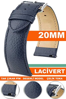 20mm Fossil-welder-wesse-casio-armani-omega-seiko-tissot Saat Uyumlu Deri Saat Kordon Kayış ürün fotoğrafı