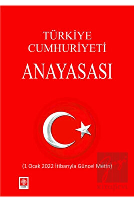 Türkiye Cumhuriyeti Anayasası ürün fotoğrafı