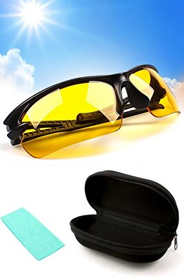 Prime Rüzgar Korumalı UV400 Anti Far Gece Görüş Gözlüğü Motosiklet Ve Bisiklet Gözlüğü Plaj Gözlüğü ürün fotoğrafı