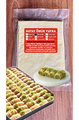Büzmelik Burmalık Yufka ürün fotoğrafı