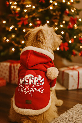Yılbaşı Kıyafeti Elbisesi kıyafetleri - Kedi Ve Köpekler İçin Mutlu Noeller (NOEL) ürün fotoğrafı