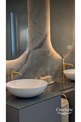 Cerastyle Zero 46 cm Tezgah Üstü Çanak Lavabo ürün fotoğrafı