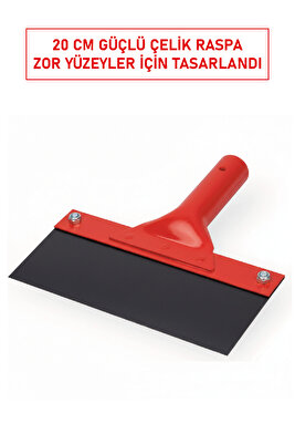 1203 Kazıma Raspası 20 cm Kod 1202 Dayanıklı Metal Saplı Zemin ve Yüzey Kazıma Aleti ürün fotoğrafı