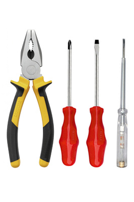 Pense Kontrol Kalemi Düz Yıldız Tornavida 4 Lü Set ürün fotoğrafı