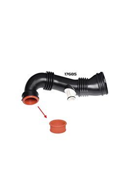 Hava Filtre Borusu Contası Mını Cooper R55 1.6 D. Mını Cooper R56 1.6 D. Peugeot Partner Tepee / Par ürün fotoğrafı