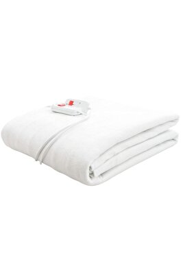 Çift Kişilik Elektrikli Battaniye Elektirikli Alt Battaniyesi 120x160 Beyaz ürün fotoğrafı