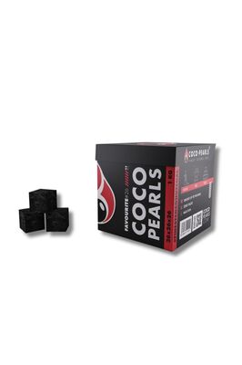 #26MM Premium 1 KG Hindistan Cevizi Nargile Kömürü – 64 Adet Küp ürün fotoğrafı