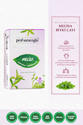Melisa (LİMON OTU) Bitki Çayı 20'li ürün fotoğrafı