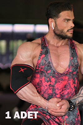 Spor Dirseklik - Elbow Sleeve - Fitness Dirseklik- Ortopedik 1 Adet ürün fotoğrafı