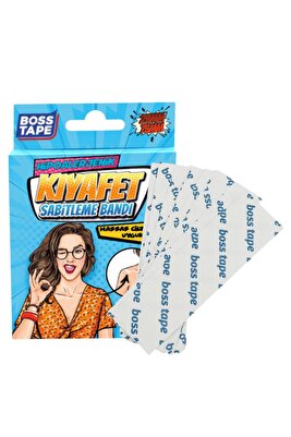 Hipoalerjenik Kıyafet Sabitleme Bandı Dekolte Abiye Gelinlik Straplez Sabitleyici 24 Adet ürün fotoğrafı