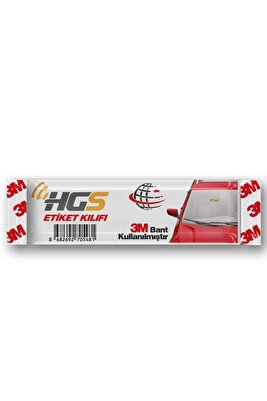 3M Yapıştırıcılı PVC HGS Kılıfı Otopark Giriş Etiket Kılıgı ürün fotoğrafı