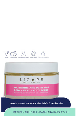 Besleyici Ve Arındırıcı Vücut - El - Ayak Peeling 250ml ürün fotoğrafı