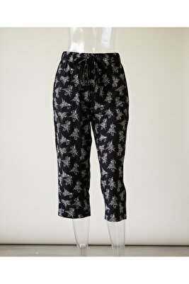 Lüx Cepli Viskon Kadın Kapri &amp; Bermuda K3 ürün fotoğrafı