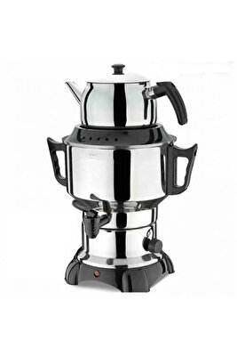 4,5 Lt Çelik Sade Aldante Elektrikli Semaver DOWRY STİL ürün fotoğrafı