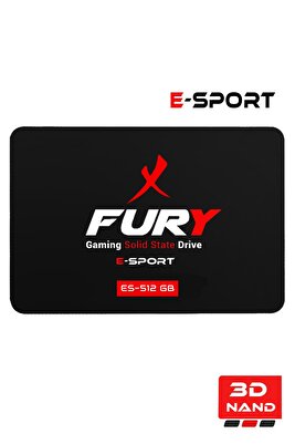 E-sport 512 Gb 550mb-500mb/s Sata3 2,5 Gaming Ssd ürün fotoğrafı