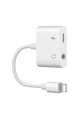 Iphone Ipad Lightning Uyumlu Kulaklık Ve Şarj Çevirici Dönüştürücü Çoğaltıcı Kablo 6 7 8 X Xs Xs Ma ürün fotoğrafı