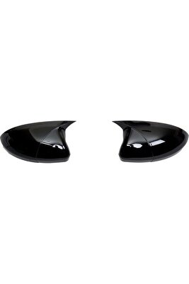 Opel Corsa Uyumlu C Batman Yarasa Ayna Kapağı Piano Black / 2000-2006 ürün fotoğrafı
