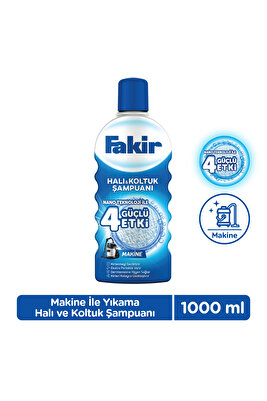 Makine Klasik Nano Teknolojili Halı Ve Koltuk Şampuanı 1000 ml ürün fotoğrafı