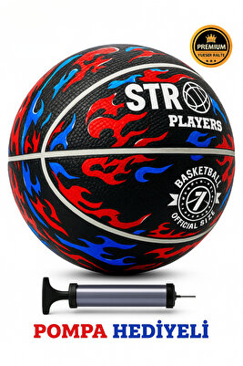 Basketbol Topu 7 Numara Linik Model Profesyonel Kalite Pompa Hediyeli ürün fotoğrafı