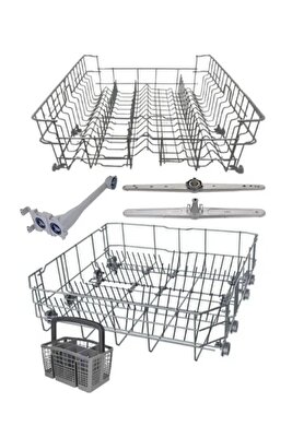 Bulaşık Makinesi Alt Ve Üst Sepet Takımı Beko Altus Grundıg ürün fotoğrafı