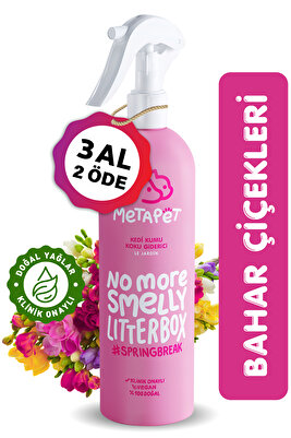 Kedi Kumu Ve Tuvaleti Koku Giderici, Doğal Bahar Idrar Ve Çişi Spreyi, Kokusuz Tuvalet Için, 400ml ürün fotoğrafı