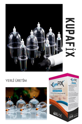 Hacamat Kupası Seti Masaj Seti Kupa 15'li ürün fotoğrafı