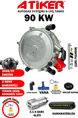 Karbüratörlü Lpg Beyin Regülatör 90kw ürün fotoğrafı