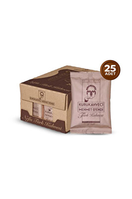 Kurukahveci Türk Kahvesi 100 gr 25'li ürün fotoğrafı