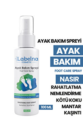 Ayak Koku Giderici,Nasır,Mantar ve Nemlendirici Bakım Spreyi ( onarıcı,yatıştırıcı) 100 ML ürün fotoğrafı