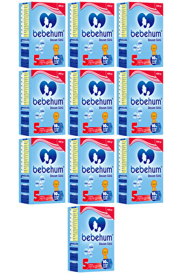 5 Devam Sütü 400 Gr 2 Yaş+ 10 Adet ürün fotoğrafı