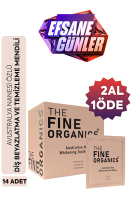 Avustralya Nanesi Özlü Diş Temizleme ve Beyazlatma Mendili ürün fotoğrafı