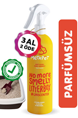 Parfümsüz Özel Kedi Kumu Koku Giderici, Doğal Ve Kokusuz/naturel Kedi Tuvaleti Için Sprey, 400 ml ürün fotoğrafı