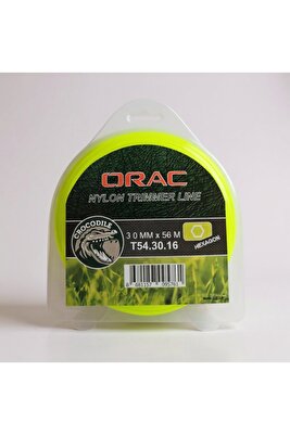 3,00 mm 56 Metre Altı Köşe Sarı Tırpan Misinası ürün fotoğrafı