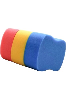 3Adet Yumuşak Çok Amaçlı Araç Süngeri Araba Yıkama ve Temizleme mi ürün fotoğrafı