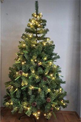 180 CM 600 DAL LÜX PREMİUM ÇAM AĞACI ürün fotoğrafı