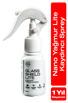 Glasshield Lite Nano Yağmur Kaydırıcı-Cam Yüzey Seramik Kaplama Spreyi-1 Yıl Dayanım-50ml ürün fotoğrafı