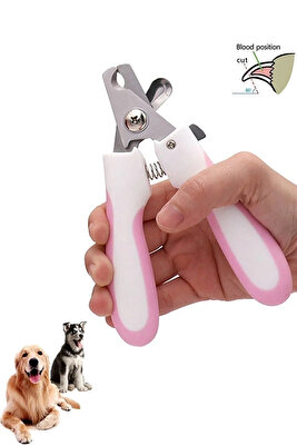 Dayanıklı Çelik Kedi ve Köpek Tırnak Makası Profesyonel Tırnak Bakımı 12 cm Pet Tırnak Güvenli ürün fotoğrafı