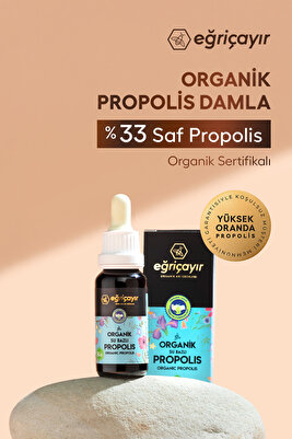 Organik Propolis Damla Su Bazlı 20 ml ürün fotoğrafı