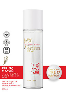 Pirinç Mayası Beyazlatıcı Aydınlatıcı Leke Karşıtı Nemlendiri Tonik ürün fotoğrafı
