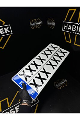 Beyaz Çerçeve App ( 2 adet ) kalın baskı plaka ürün fotoğrafı