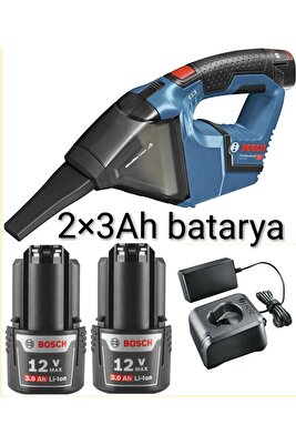 Gas 12 Volt 3 Amper Çift Batarya Şarlı El-Araç Süpürgesi ürün fotoğrafı