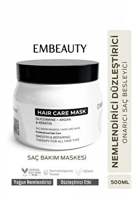 Besleyici Onarıcı Keratin Etkili Yoğun Saç Bakım Maskesi 500 ml ürün fotoğrafı