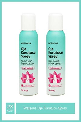 Oje Kurutucu Sprey 150 Ml X2 Adet ürün fotoğrafı
