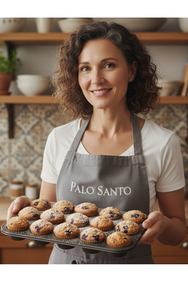 Palo Santo 12'li Yanmaz Yapışmaz Muffin Kek Kalıbı ürün fotoğrafı