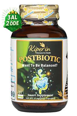 Postbiyotik 210 Milyar Cfu Rhamnosus & Plantarum Sindirim (21Kapsül & 700mg) | Akıllı Gıda Takviyesi ürün fotoğrafı
