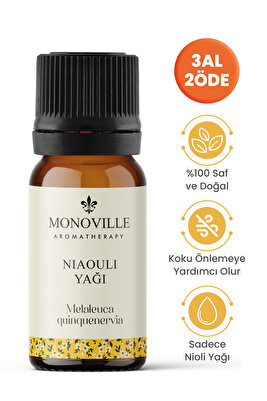Nioli Uçucu Yağı 10 ml %100 Saf ve Doğal (Niaouli Essential Oil) ürün fotoğrafı