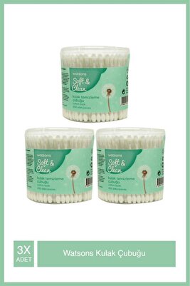 Cotton Buds 200Pcs X3 Adet ürün fotoğrafı